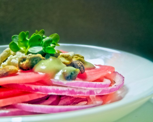 Post image for Chioggia Beet Carpaccio: Give Beets a Chance!
